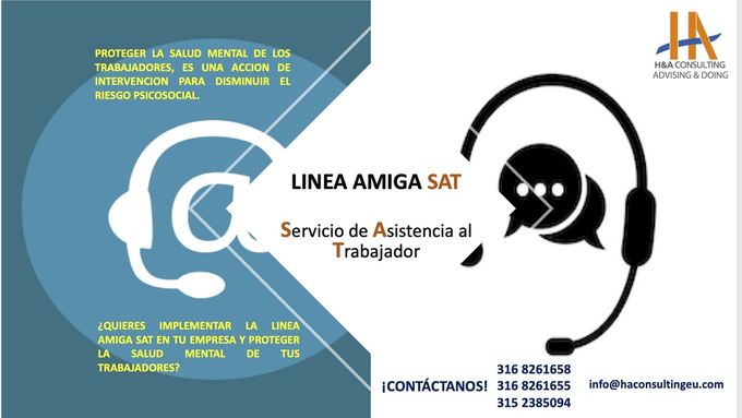 LÍNEA SAT - SERVICIO DE ORIENTACIÓN PSICOLOGICA PARA TRABAJADORES